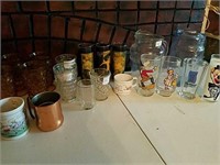 Vintage glassware, Ambee whitehall, opaleacent