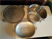 5 Piece Guardian Service Vintage Cookware, 16"