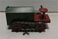 Structo Windup toy tractor with tracks