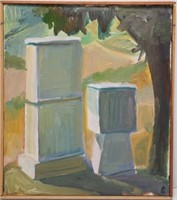 Alan H. Zwiebel (American, b. 1950)- Oil on Canvas