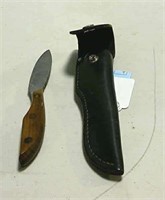 Badger knife w/ sheath