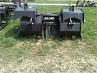 72 82 Tine Manure Brush Grapples