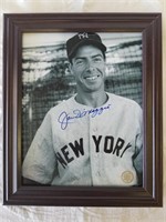Joe DiMaggio Autographed Picture