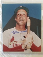 Stan Musial Autographed Picture