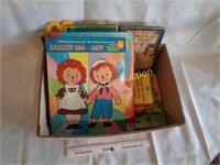 Vintage Games, Paper Dolls, Books