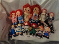 Tote of Raggedy Ann & Andy Pairs