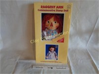 Raggedy Ann Commemorative Stamp Doll