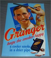 1930's Joe Hiestand Granger Tobacco Advertisement