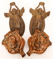 LION AND ANGEL DECORATIVE CASTINGS
