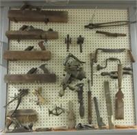 Collection of Antique Woodworking Tools