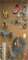 Large Lot of Woodworking Clamps