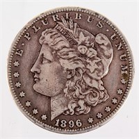 Coin 1896-S Morgan Silver Dollar Nice!