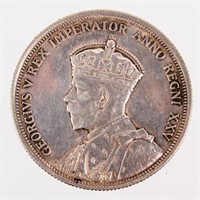 Coin 1935 Canadian Silver Dollar AU.