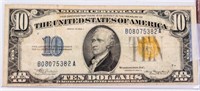 Coin $10 Silver Certificate Series of 1934A