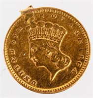 Coin 1856 P United Sates Gold Dollar