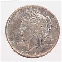 Coin 1921-P Peace Dollar Choice  Key Date