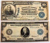 Coin Rare United States Notes 1914 & 1912