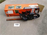 Black and Decker like new electric hedge trimmer