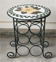 Ceramic Top Plant Stand / Table
