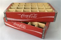 Vintage Wooden Coca Cola Bottle Crates (2)