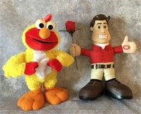 Elmo Doll & Valentine's Talking Doll