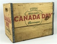 Vintage Wooden Canada Dry Crate