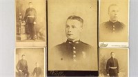 1886 Canadian Soldiers Cdv And Cabinet Card