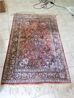 Antique Persian Multi Colured Area Carpet