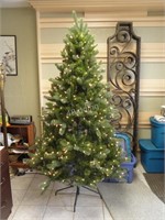 Boxed Pre-lit Christmas Fir Tree