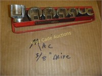Mac 3/8" Drive Open Wrench Sockets
