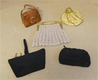 Selection of Vintage Purses.  5 pc.