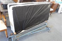 Twin Bed Rails w/ 2 Box Springs
