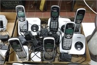Set of 6 Uniden Cordless Phones