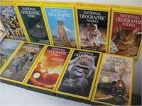 NATIONAL GEOGRAPHIC VHS TAPES COLLECTION