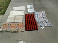 blankets and rugs