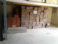 Stack of paving bricks