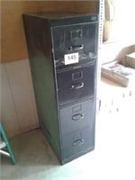 4 drawer older file cabinet