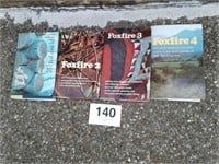 4 Foxfire books