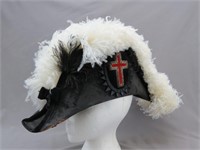 Masonic Knights Templar Vintage Ceremonial Hat