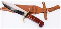Vintage Western W49 H Bowie Knife & Sheath