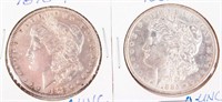Coin 2 Morgan Silver Dollars 1878-P & 1885-O
