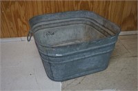 Vintage Galvanized #3 Washtub