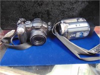 Canon S3 IS Camera & Case W/ JVC Camera