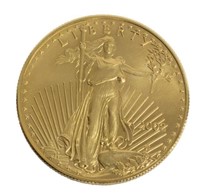 U.S. $50 GOLD COIN, 2002, ONE OUNCE FINE GOLD