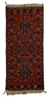 RUSSIAN SOUMAK FLAT WEAVE RUG, 5'0" x 11'1"