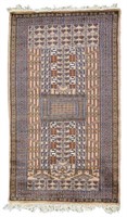 HAND-WOVEN BOKHARA PRAYER RUG, 3'1" x 5'1"