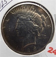 1925 Peace Silver Dollar.