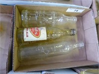 3 vintage Graf's bottles