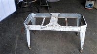 DOUBLE TUB WASH TUB STAND -- CHFS CO #022