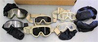 Lot of Goggles w/Lens Covers